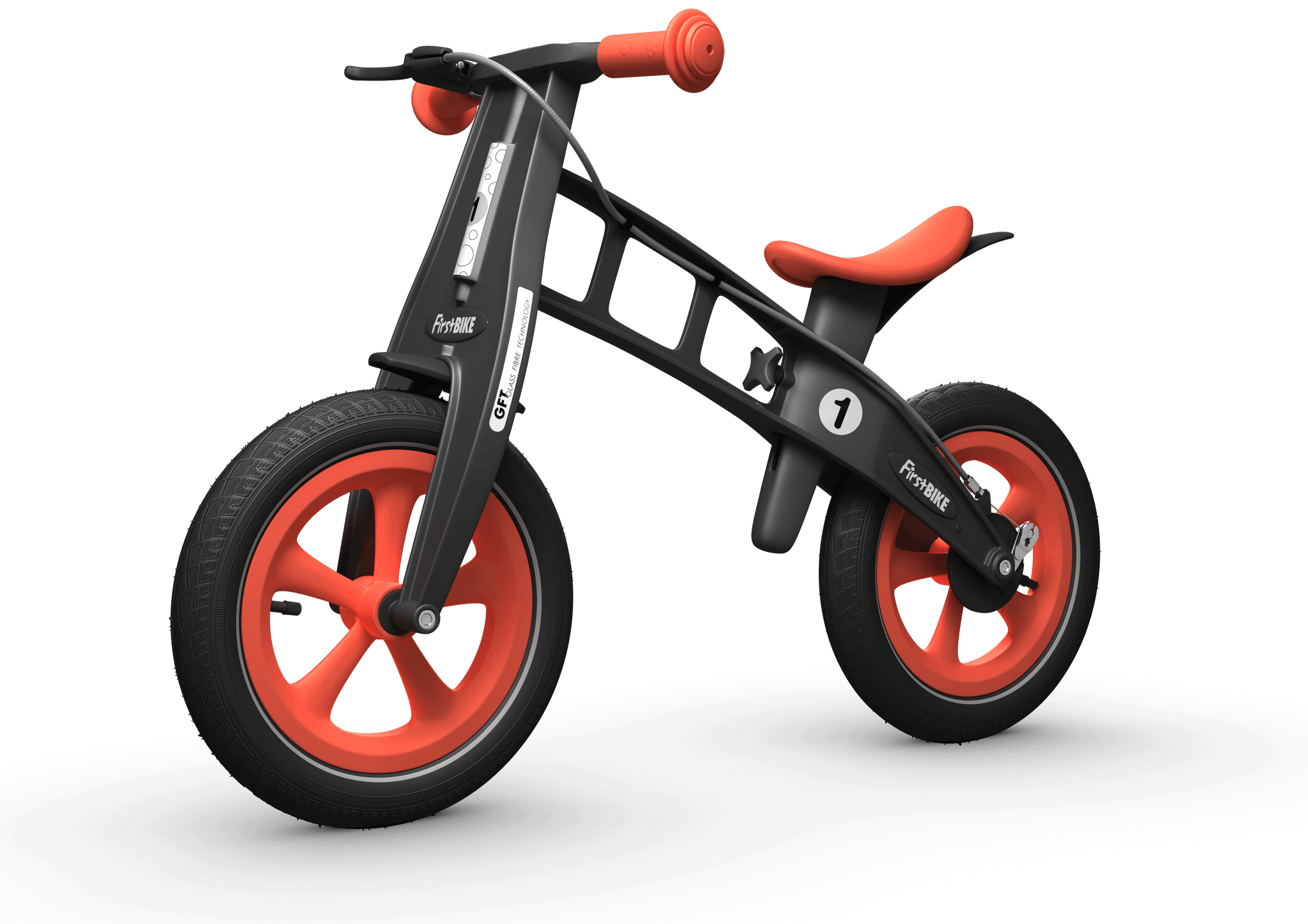 FirstBIKE CROSS「RED」<ブレーキ付きバランスバイク